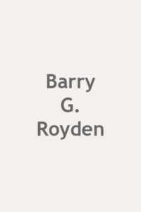 Barry G. Royden