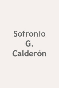 Sofronio G. Calderón