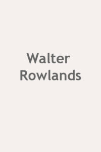Walter Rowlands